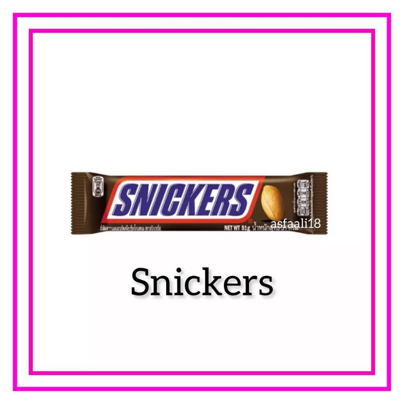 Snickers Peanut Chocolate Bar | Shopee Malaysia