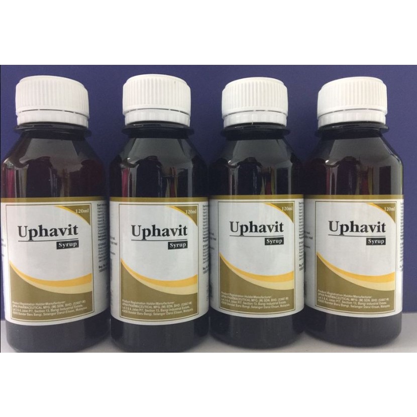 UPHAVIT SYRUP 120ML( 1 OR 2 OR 4 BOTTLES) | Shopee Malaysia