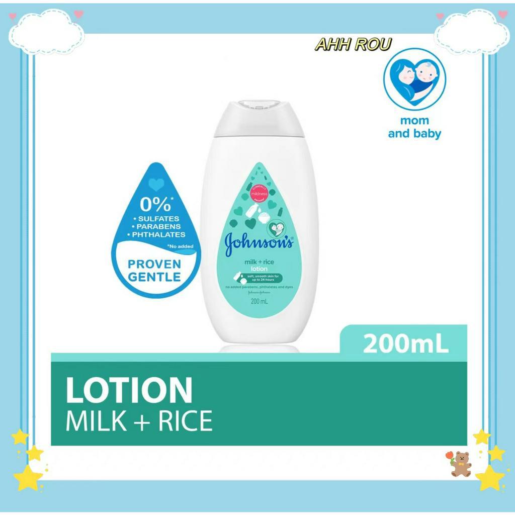 Johnson's Baby Milk + Rice Lotion (200ml) | Shopee Malaysia