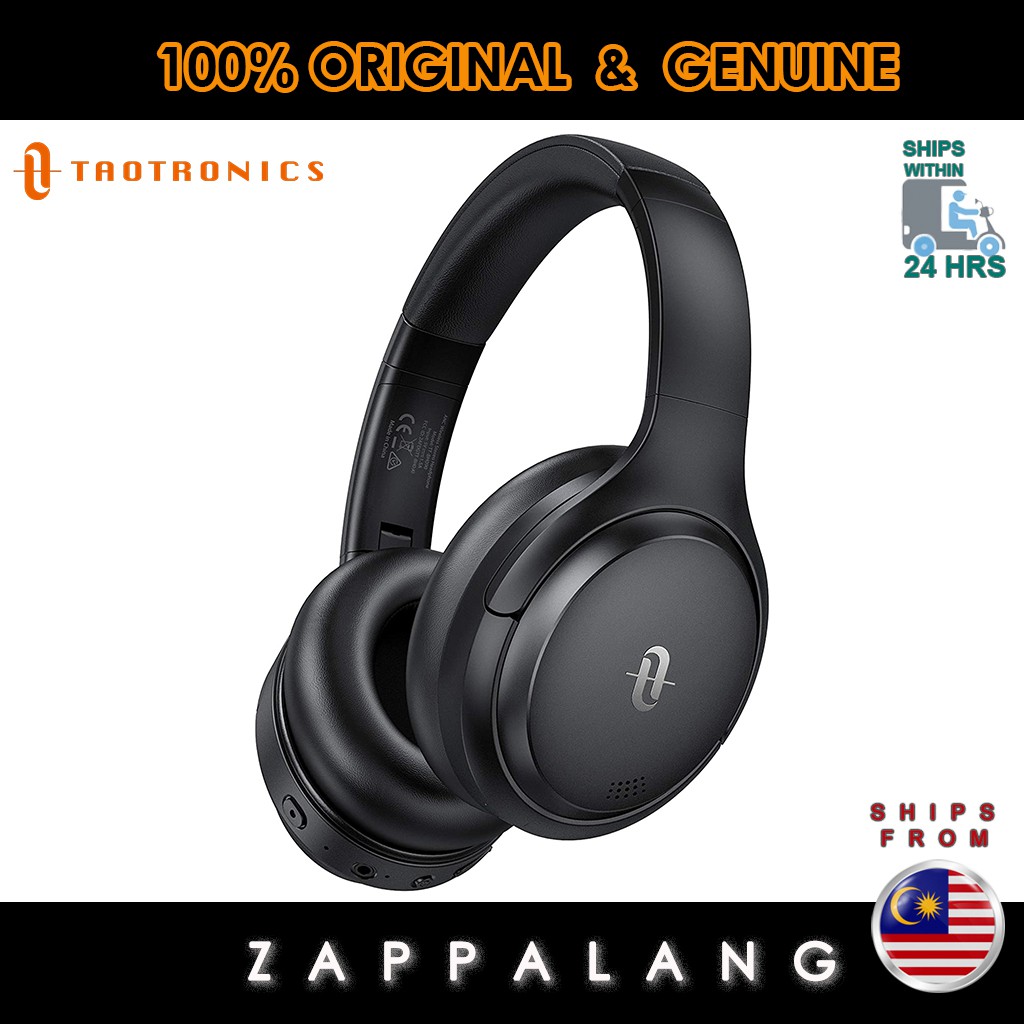 TaoTronics TT BH090 Hybrid Active Noise Cancelling Headphone SoundSurge 90 BT 5.0 Headphones with 35H Playtime