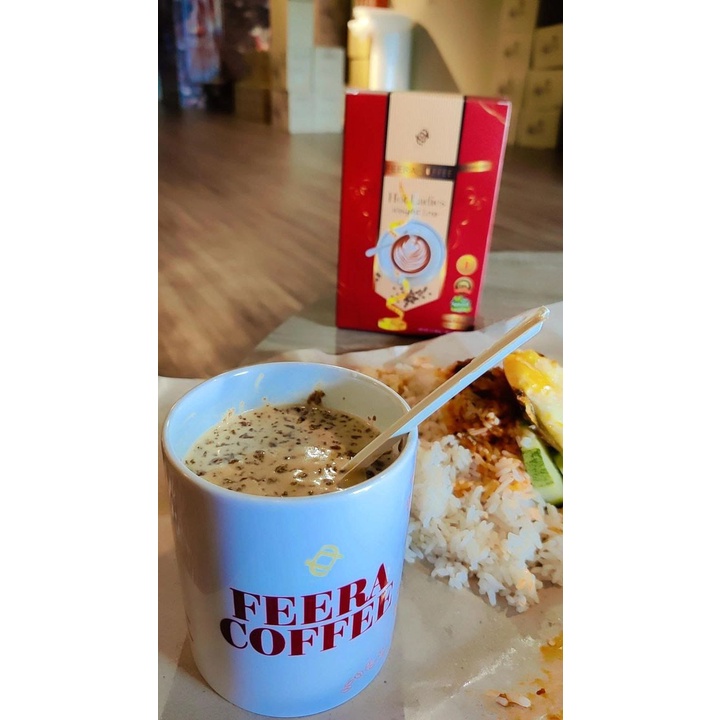 Feera coffee kurus putih perapat free shaker +free gift | Shopee Malaysia
