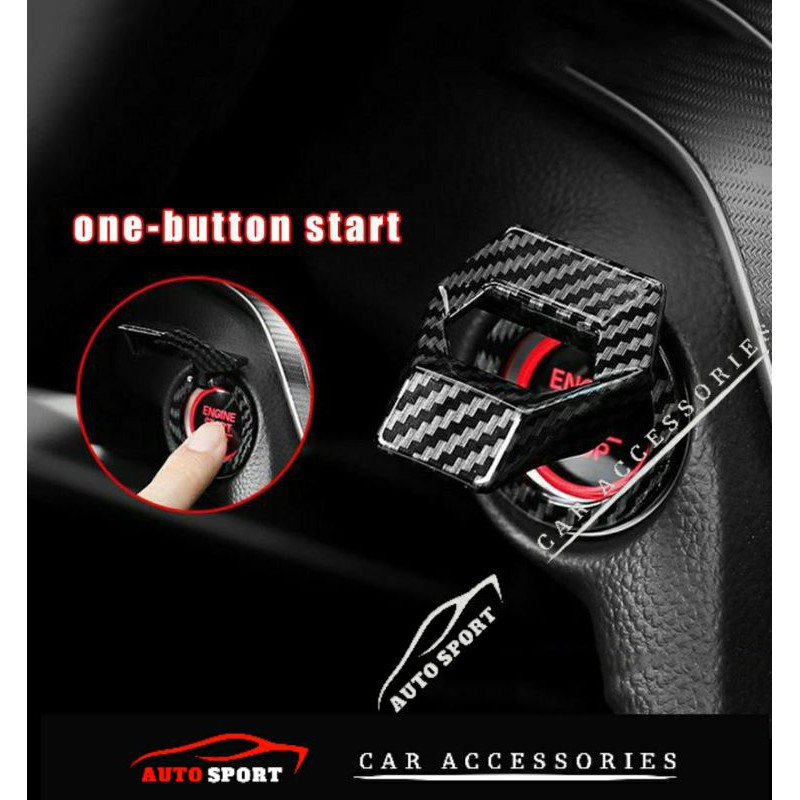 Perodua MYVI Bezza AXIA Aruz Alza Ativa Push Start Button Cover Trim