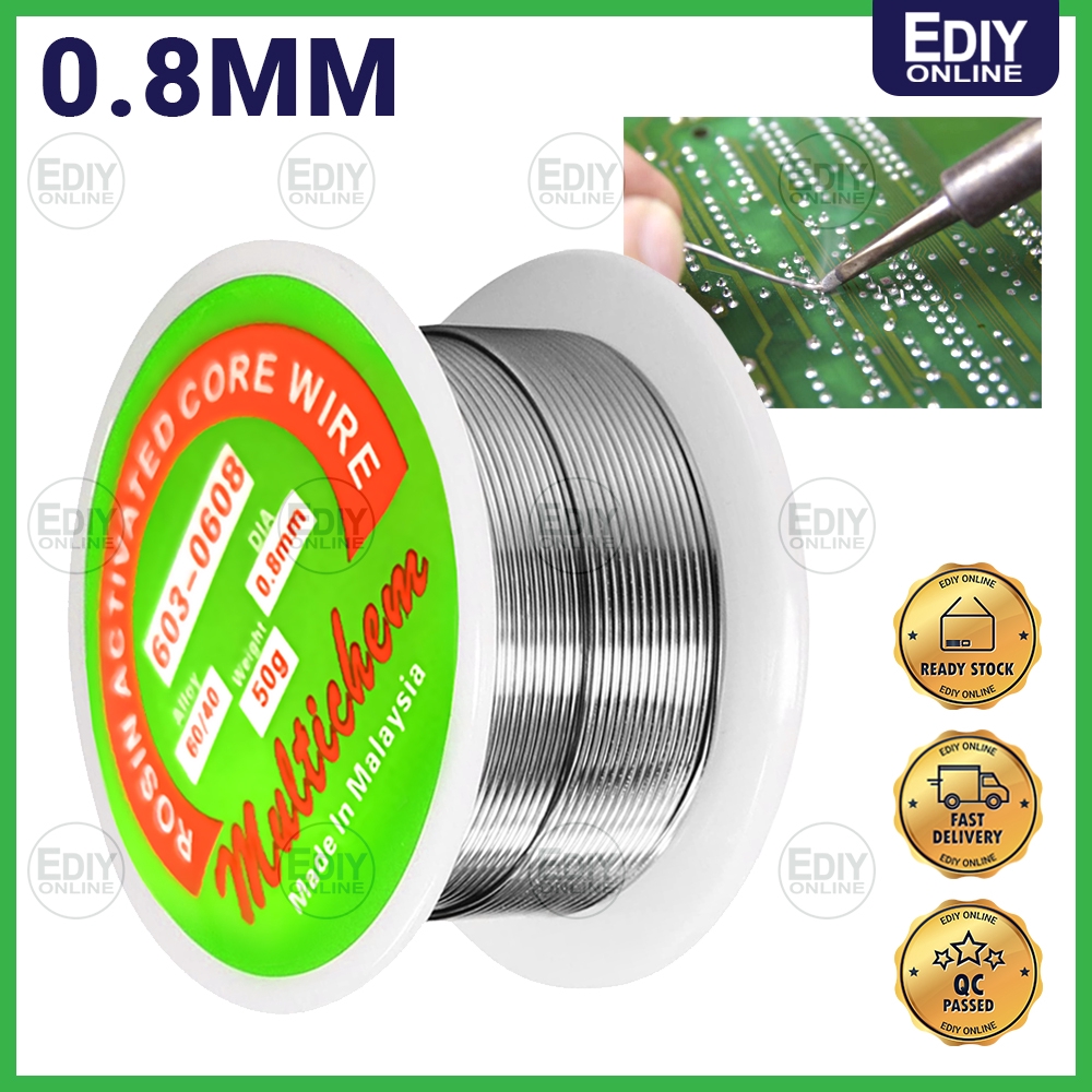 MADE IN MALAYSIA PURE ROSIN ACTIVATED CORE WIRE SOLDERING TIN IRON 603 ...