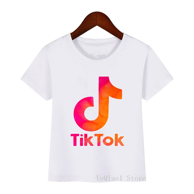 tik tok t shirt popular letter tiktok printed baby boy tshirt cute ...