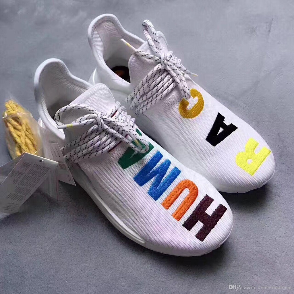 Human race white colorful on sale