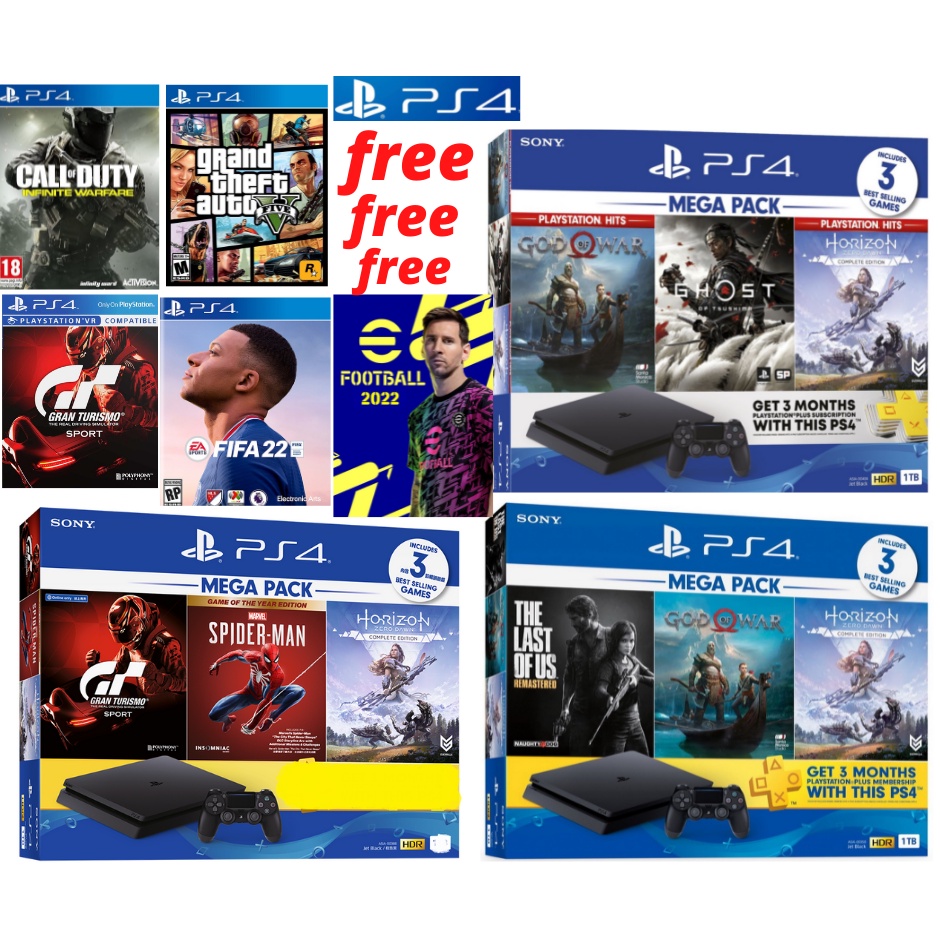 Ps4 mega shop pack 2 bundle