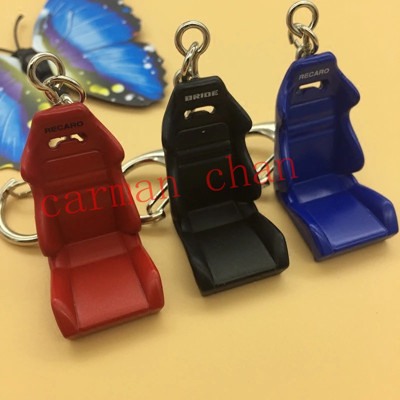 [READY STOCK] CAR SPORT RACING CARSEAT RECARO BRIDE AUTO PART KEYCHAIN ...