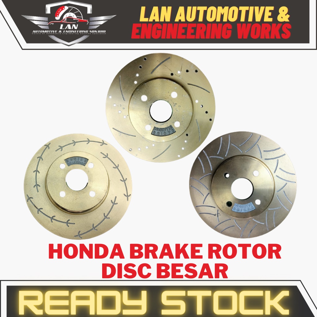 Disc Rotor Honda Civic FD Brake Kit Odyssey Rotor Myvi Bezza Axia Viva