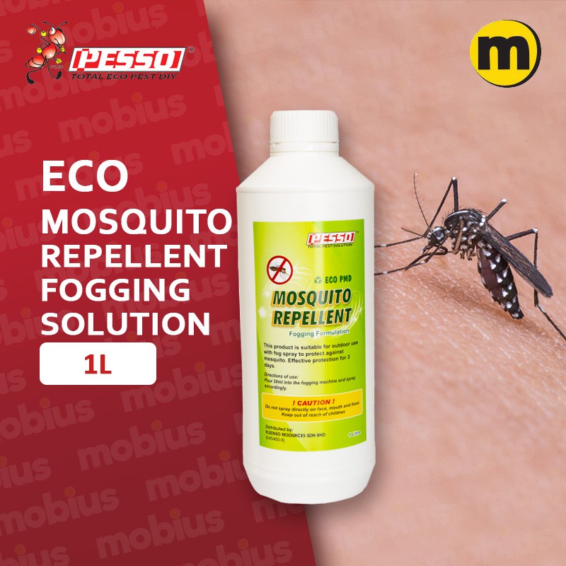 KLEENSO ECO PMD MOSQUITO REPELLENT Fogging Solution 1L/4L/10L Shopee