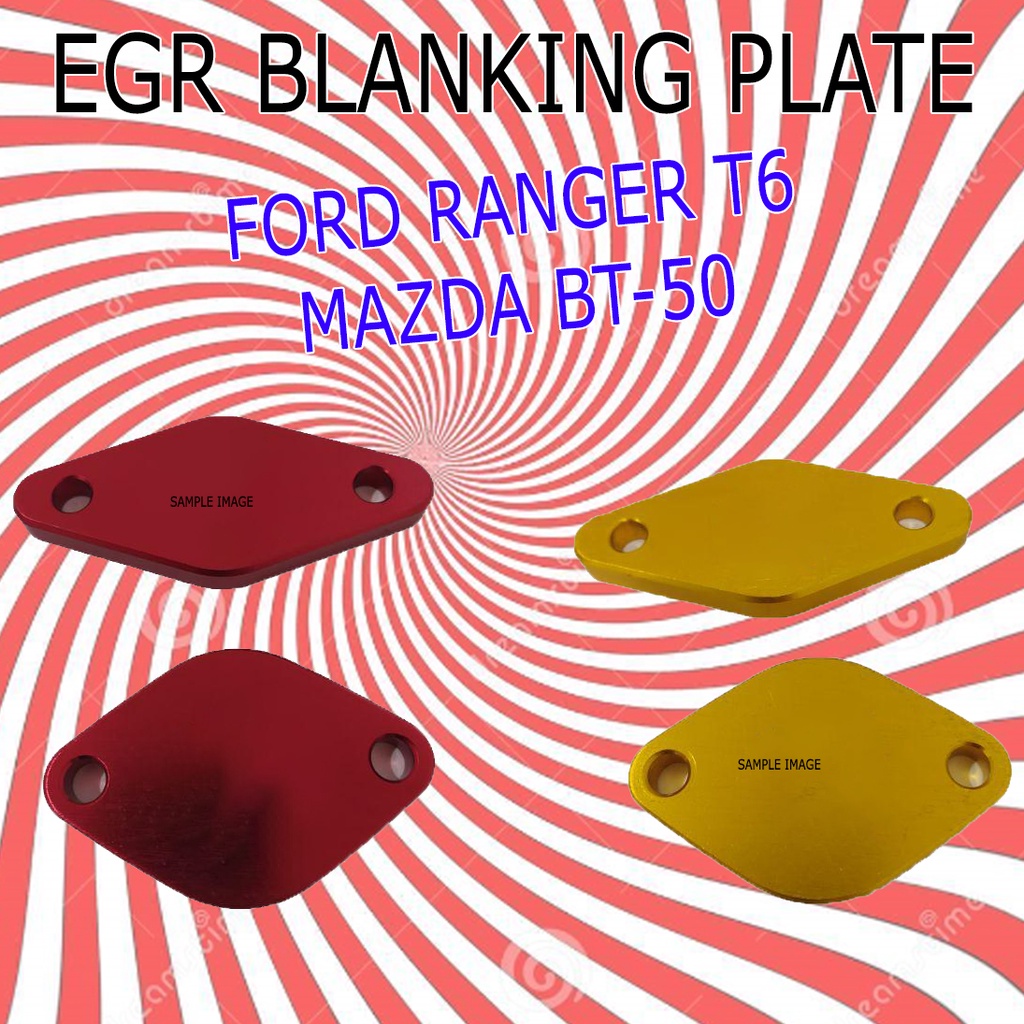 FORD Ranger T6 2.2 3.2 / Mazda BT50 EGR Block Stopper Plate EGR Valve Blanking (1set/2pcs