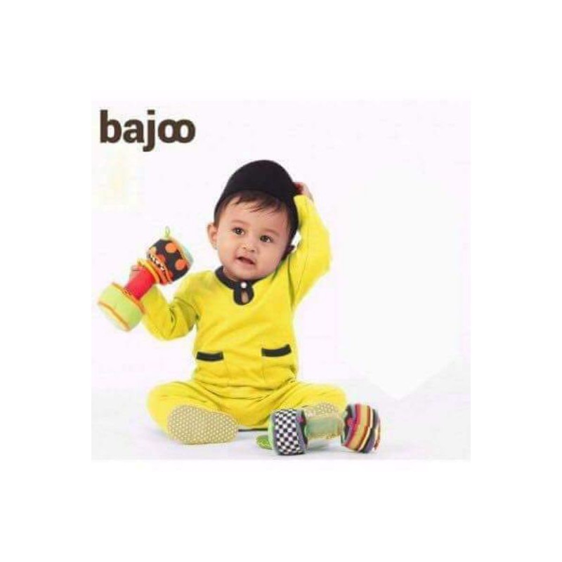 Ready stok baju raya BAJOO Romper Baju Melayu baju melayu bayi