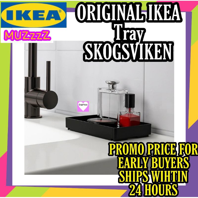SKOGSVIKEN Toilet roll holder, black - IKEA