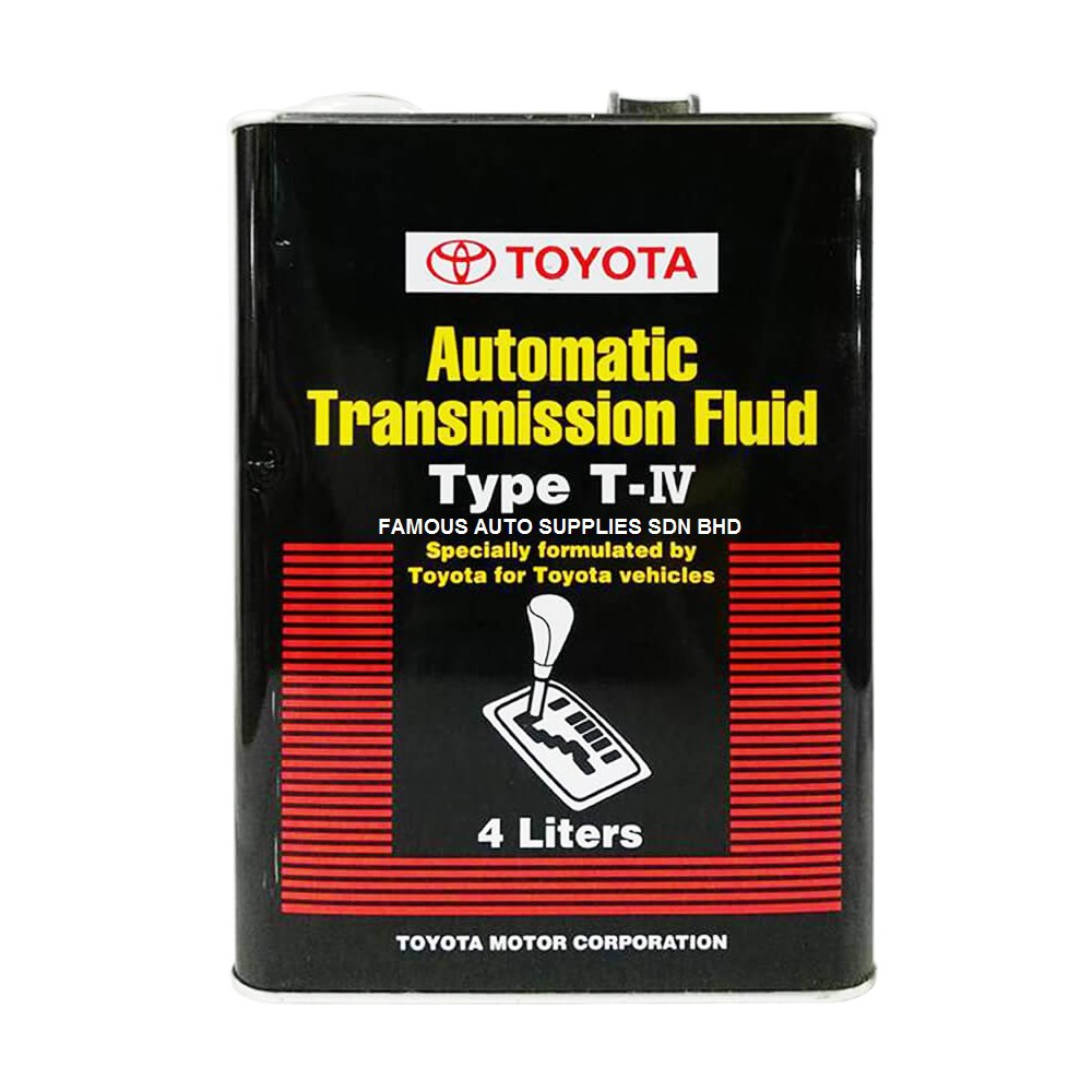 [ORIGINAL] Toyota ATF Type TIV Automatic Transmission Fluid (4L