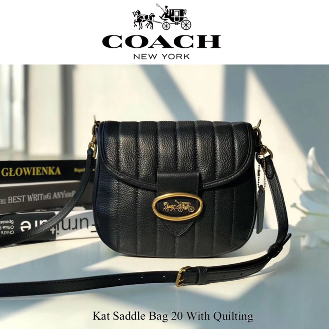 Coach kat best sale saddle bag 20