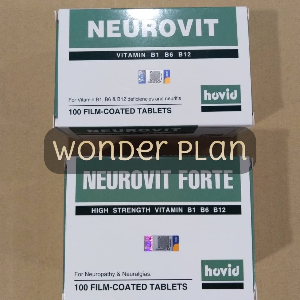 Hovid Neurovit / Neurovit Forte Film-Coated Tablets 100s | Shopee Malaysia