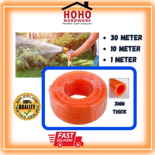 1meter made in malaysia high quality Orange Water Hose Garden Hose Lawn