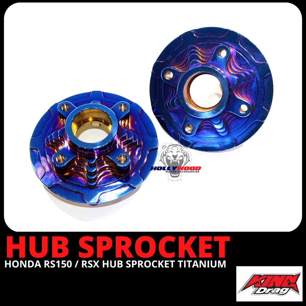 Honda Rs150 Rs X 150 Cnc Kingdrag Hub Sprocket Rumah Hub Spocket Titanium Honda Rs 150 4287