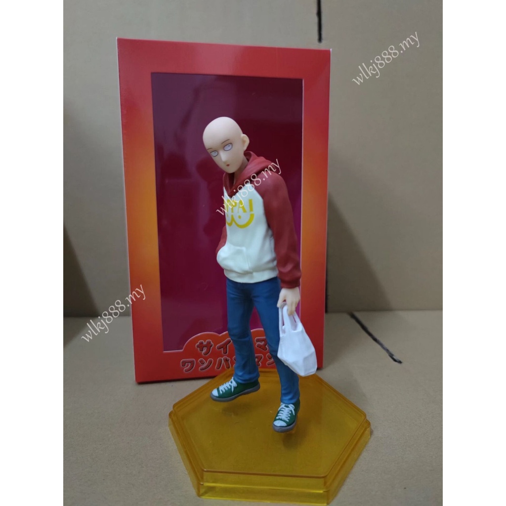 ONE PUNCH-MAN Figures Bald Teacher Saitama Action Figure Statue Model About  30 CM