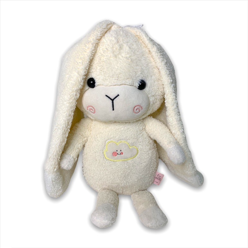 FASHION TOYS LONG EAR BUNNY WITH CLOUD IN CHEST COLLECTION STUFFED ...