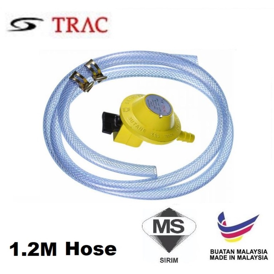 TRAC Low Pressure Gas Regulator (SIRIM Approved) 182PLUS / Gas Stove