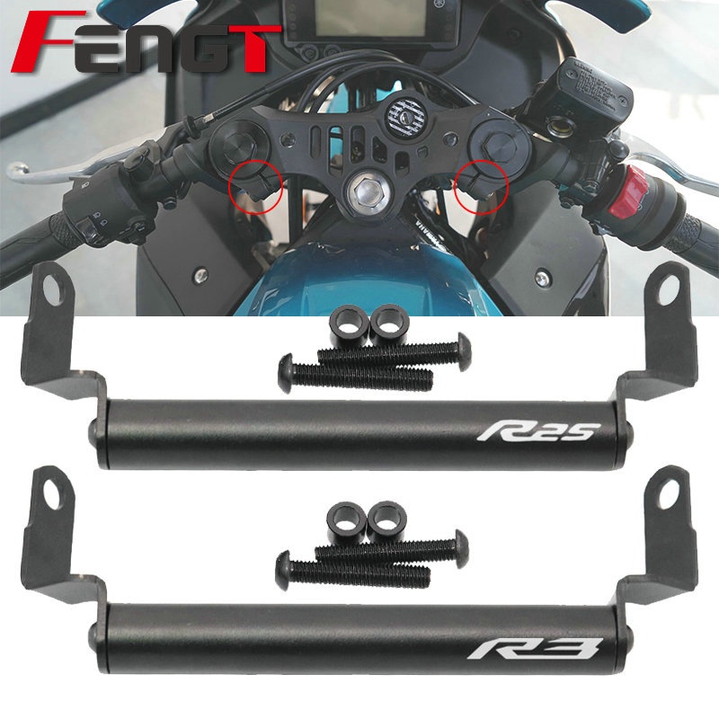 For YAMAHA YZF R3 R25 20192023 Accessories Phone Holder Windshied
