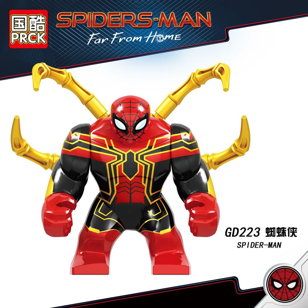 Iron spider lego figure hot sale