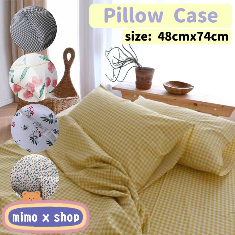 1pcs Minimalist Korea Sweet Ins Pillow Case Sarung Bantal