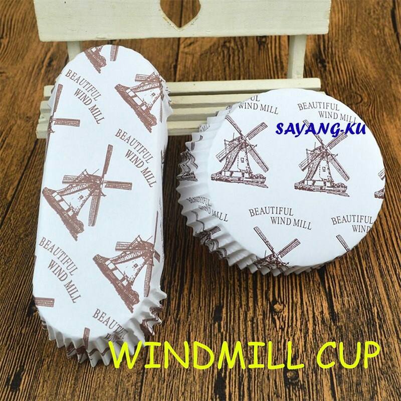 Baking Windmill Cup 15CM 200pcs+ -/pkt Baking Round Cup Baking Oval Cup ...