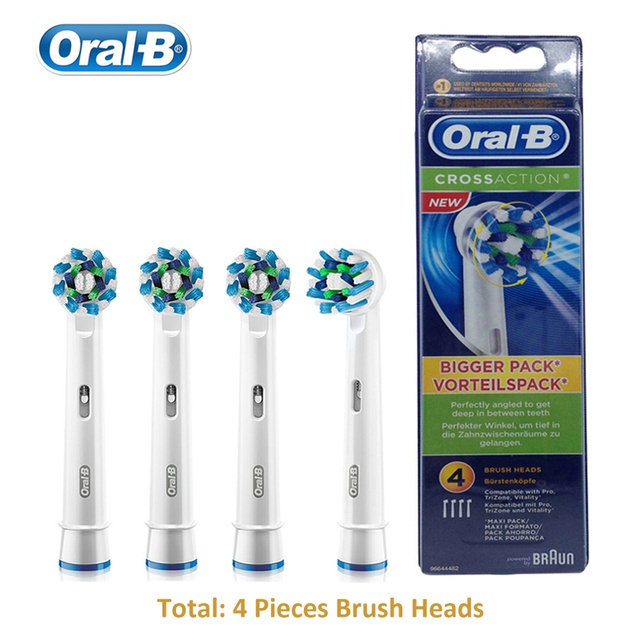 OralB EB50 Cross Action Electric Toothbrush Teeth Clean Gum Care