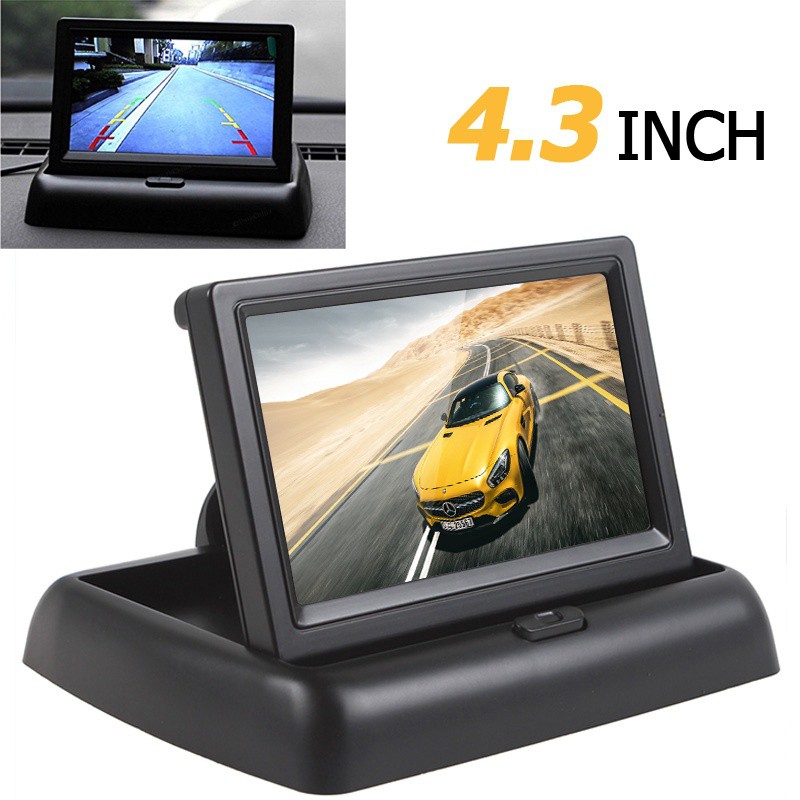 4.3 Inch 2-channel Video Input TFT-LCD Rear View Monitor | Shopee Malaysia