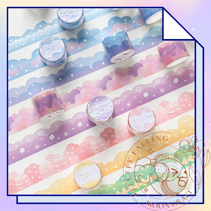 Fluff S Fantasy Series Cute Washi Tape Seletip Sticker Tape Cute