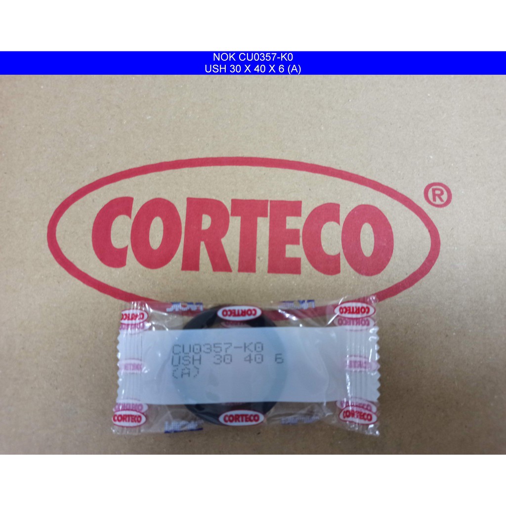 NOK Hydraulic Seal USH 30x40x6 NBR ( 30 x 40 x 6 ) Corteco /Japan / Rod & Piston URing