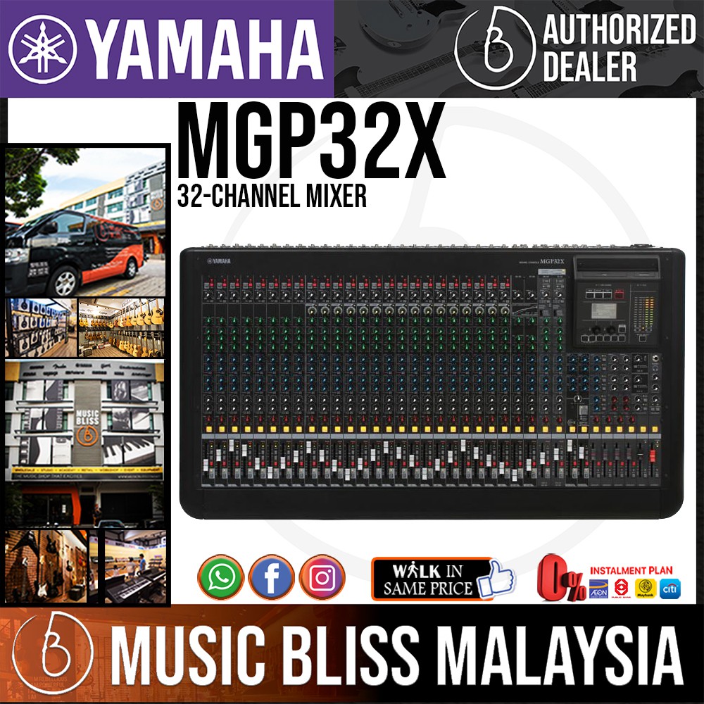 Yamaha MGP32X 32channel Mixer with Effects (MGP32X/MGP 32X) Shopee