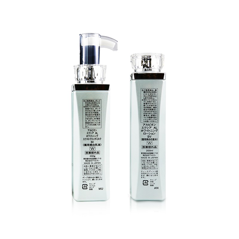ALBION EXCIA WHITENING EXTRA RICH MILK,LOTION SV 200g/200ml 奥尔滨