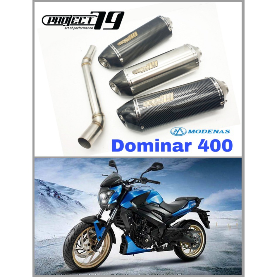 Dominar exhaust deals