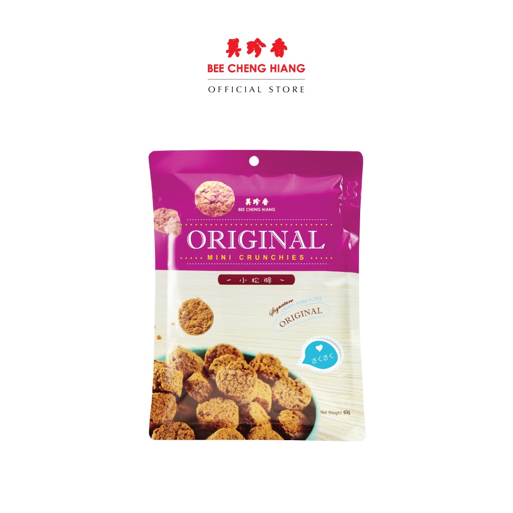 美珍香小松脆 Bee Cheng Hiang Original EZ Mini Crunchies 60g | Shopee Malaysia