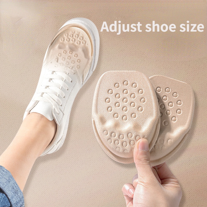 Forefoot pad with adjustable shoe size Anti-slip insole Half insole ...