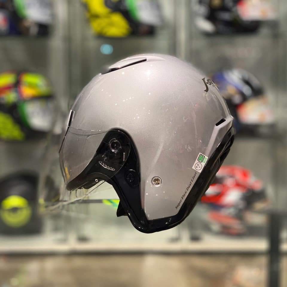 HELMET SHOEI JSTREAM PLAIN WHITE / SILVER / PEARL GREY / BLUE / BLACK