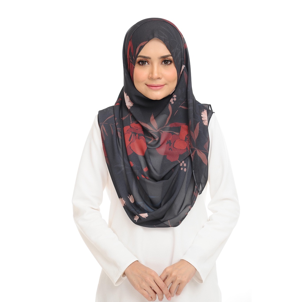 benang hijau instant shawl