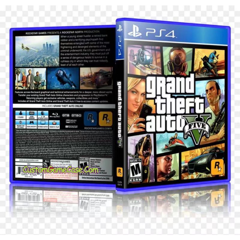 ubehag Klassificer National folketælling PS4/PS4 PRO GTA 5 GRAND THEFT AUTO FIVE V R3CHINESE/Eng | Shopee Malaysia