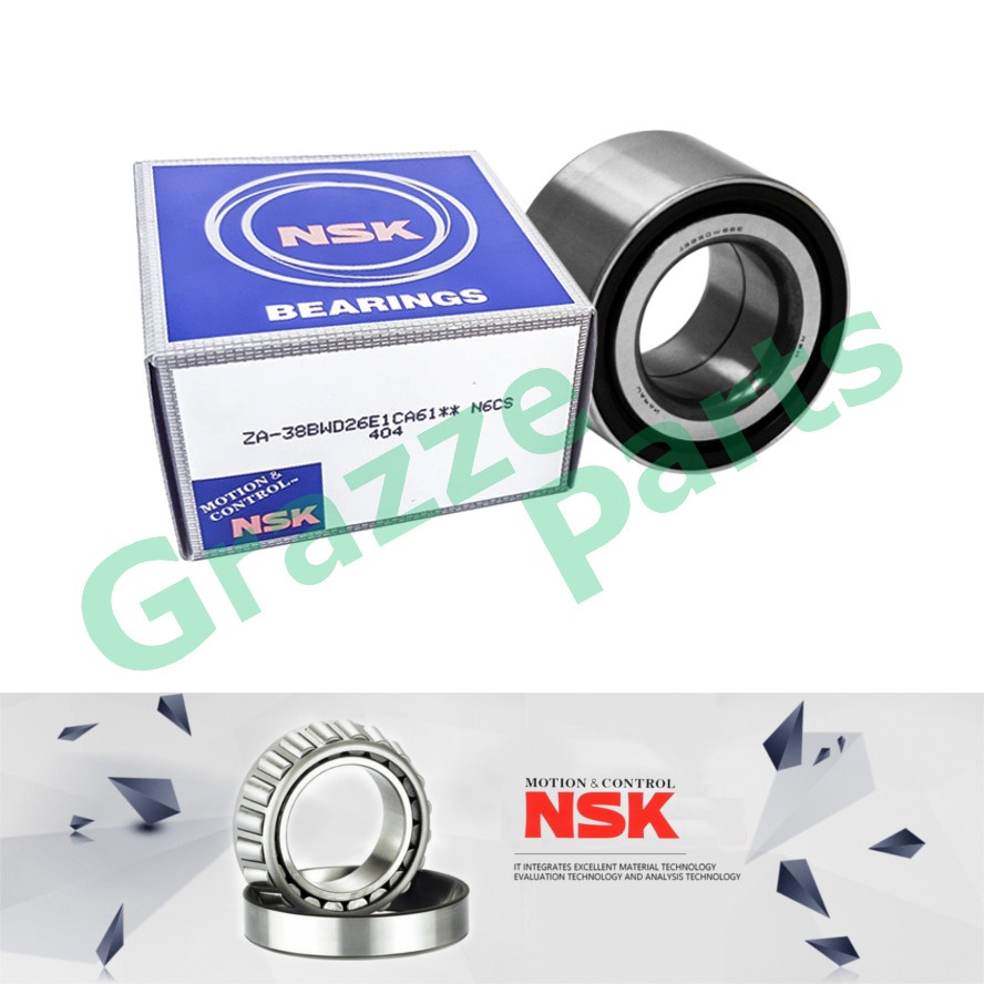 NSK 38BWD26 Wheel Bearing Front for Honda City SEL 1.5 GD8 Jazz GD1 GD3 ...
