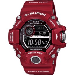 G Shock Rangeman GW9400 Red Digital Compass Autolight Jam Lelaki Jam G shock Men watch Shopee Malaysia