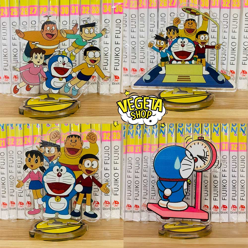 2-sided Acrylic Standee Statue Model - Doremon Doraemon Nobita Shizuka ...