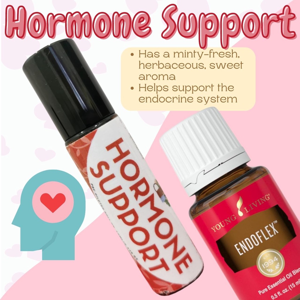 Endoflex Pure Essential Oil Pre-diluted Roll On 10ML (Hormone Support ...