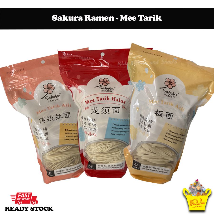 Sakura Ramen (Mee Tarik Asli, Mee Tarik Halus) - 500g | Shopee Malaysia