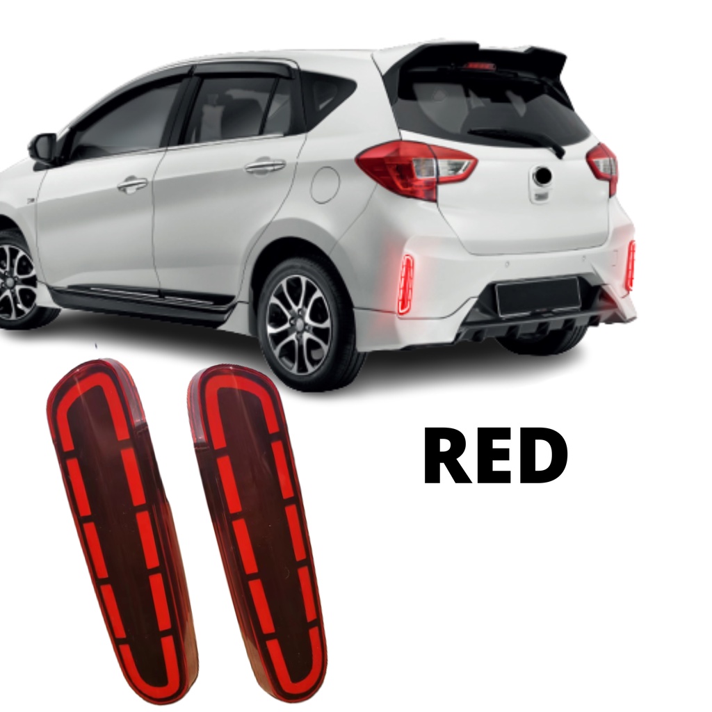 New Perodua Myvi GEN3 G3 2018-2022 Facelift LED Rear Bumper Reflector ...