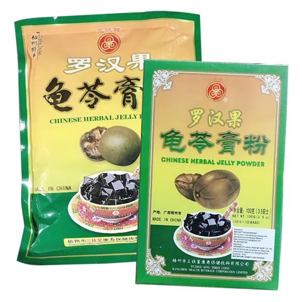 正宗梧州 罗汉果龟苓膏粉 Chinese Herbal Jelly Powder Shopee Malaysia