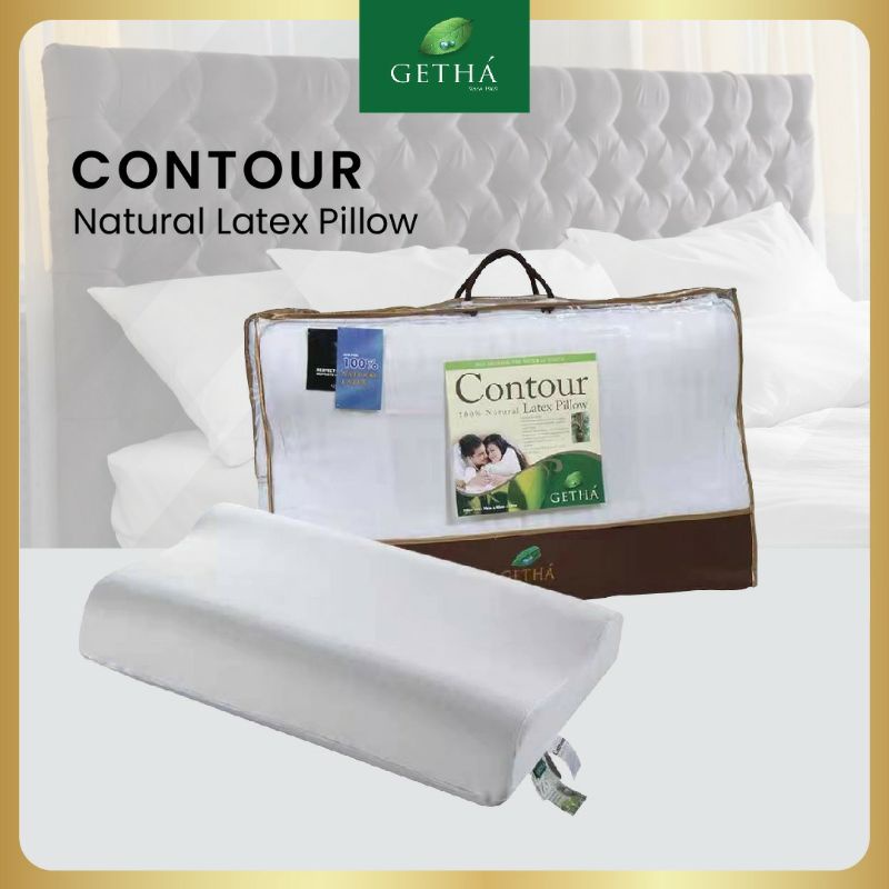 Contour Latex Pillow for Side Sleepers  Getha Online Malaysia – Gethá  Online Store