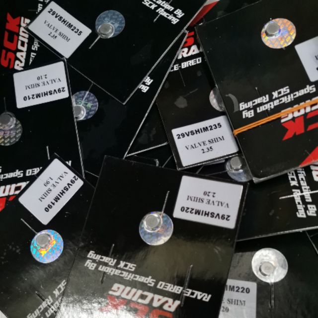 VALVE SHIM SCK RACING RS150 (1.90 3.50 ) Shopee Malaysia