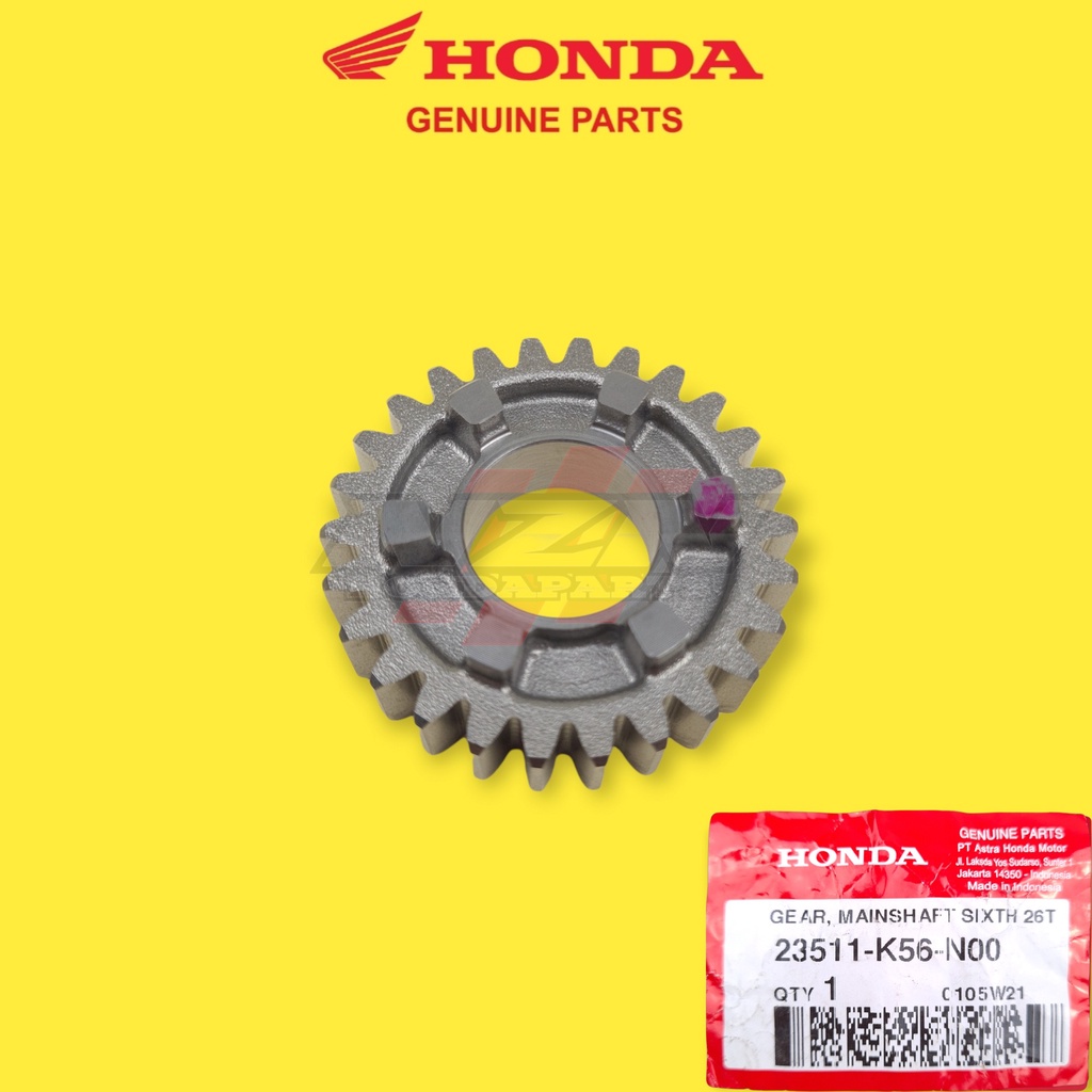 Original RS150R Gear Water Pump Driven 25T Honda Shopee Malaysia